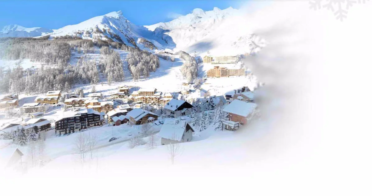 La Foux d’Allos sous la neige