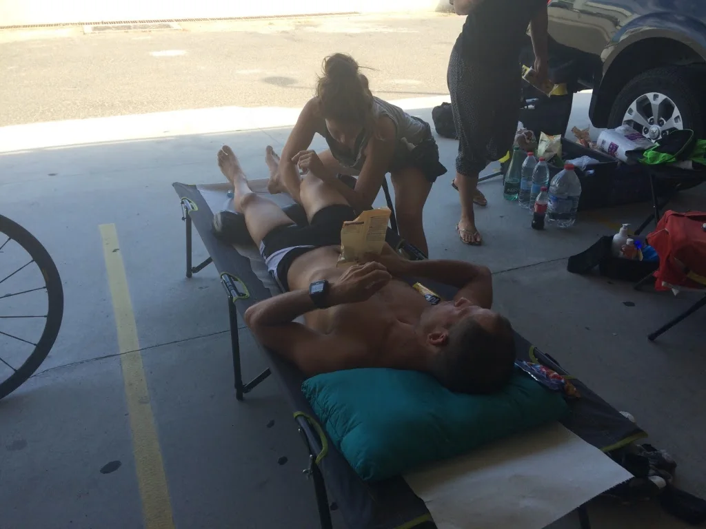 Assistance pendant l’Ultra-Triathlon Napoléon