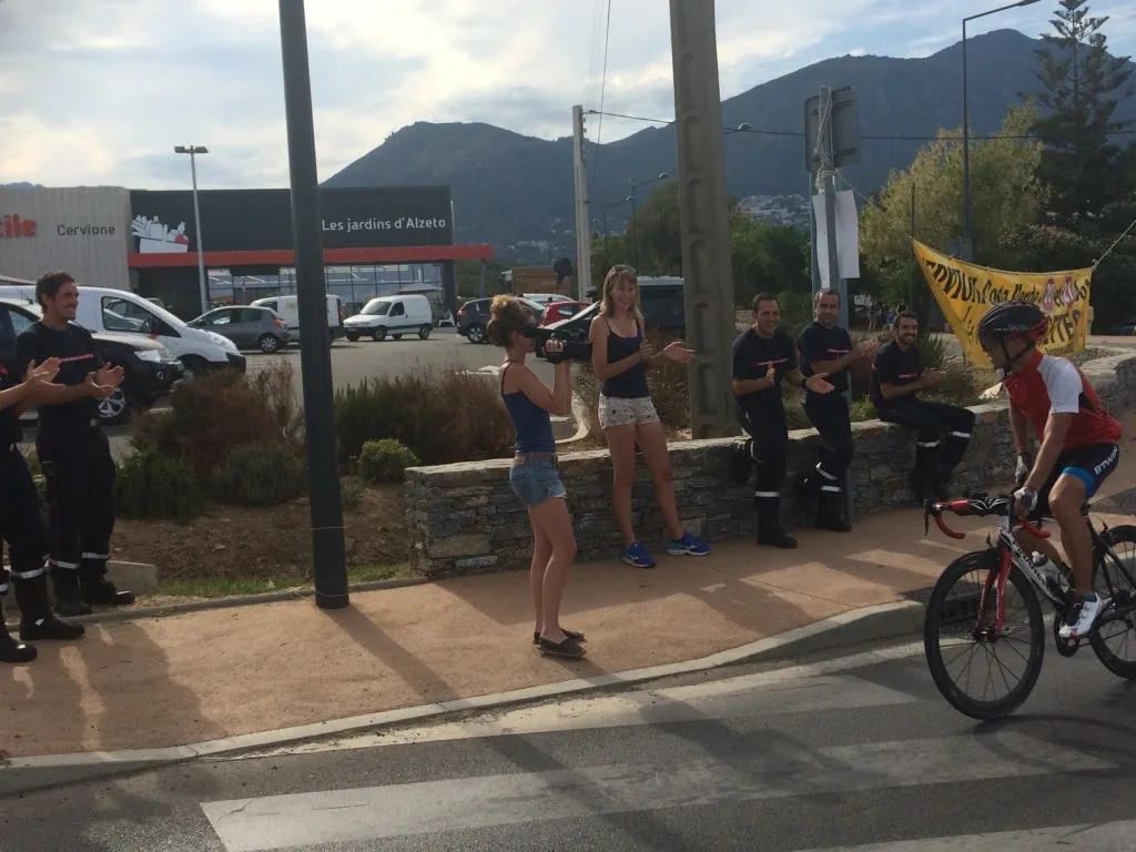 Ravitaillement à vélo